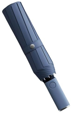 TEidea Regenschirm Automatischer faltbarer Regenschirm mit LED-Licht - winddicht, Sonnenschirm und tragbar für Reisen im Freien