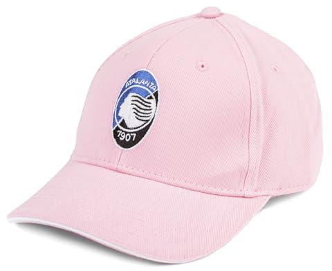 CALCIOGADGETS Cappello Atalanta Ufficiale Rosa Donna Ragazza Cappellino Berretto con Visiera CAPATROS12