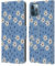 Head Case Designs Licenza Ufficiale Gabriela Thomeu Daisy And Dots Blue Floreale Custodia Cover in Pelle a Portagoglio Compatibile con Apple iPhone 12 / iPhone 12 PRO