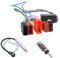 Audioproject A420 - Kit adaptateur d'autoradio pour système actif pour Audi A2 A3 A4 B5 A6 A8 TT DSP + 2 adaptateurs d'antenne DIN ISO