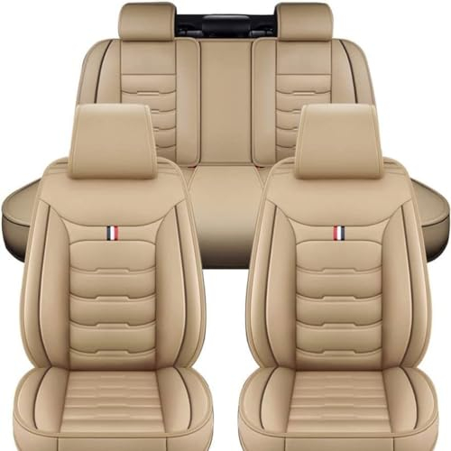 NGANOH Auto Leder Sitzbezüge für Au-di A1 A1 S-Line A1 Sportback A1 S A2 A3 S-Line A3 8P 8V A3 1995-2024, Autositzbezüge Vorne Und Hinten Wasserdichtes Schonbezüge Sitzauflagen Innenraum Zubehör