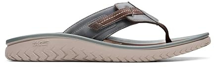 Clarks Men's Athleisure Sandal, Hell, blau, 47 EU