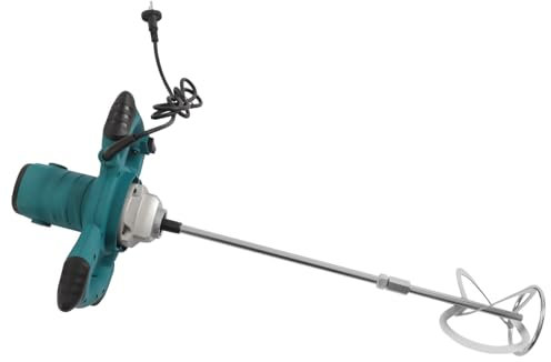 2100W Elektrischer Betonmischer Fugenrührer Einstellbarer M14 Rührer Adapter Rührwerk Mörtelrührer Elektrischer Beton Mischer Mörtelmischer