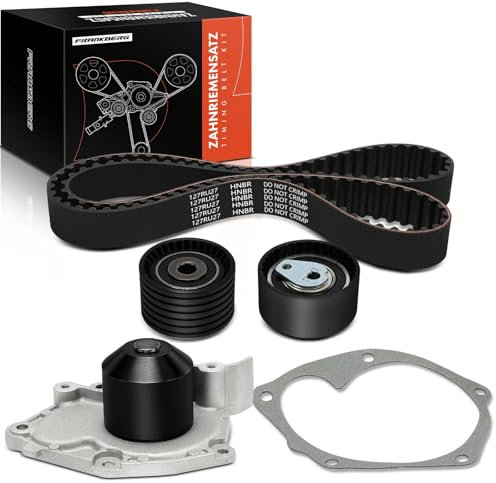 Frankberg Zahnriemensatz Zahnriemen mit Wasserpumpe Kompatibel mit M.e.g.a.n.e Vel Satis Laguna Clio III Espace IV Replace# 7883-13289