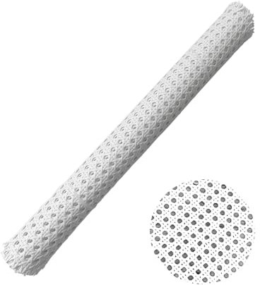Rollo de ratán blanco de 15.8 pulgadas x 3.3 pies