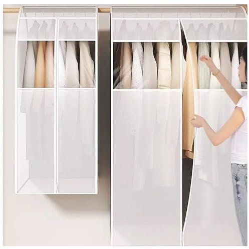 Housse Protection Salon De Jardin, Transparent Sacs À Vêtements, Manteau Rangez Le Sac, Vêtements Housse Anti - Poussière, Vêtements Suspendus Rangez Le Sac, Anti - Taches Et Anti - Poussière, Résista