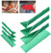 2PCS Flat 3-in-1 Measuring Spoons,Folding Flat Measuring Spoon,Folding Flat Kitchen Tool,Foldable Metering Spoon,Magnetic Measurement Tool,Cooking Baking Liquid Spoon,Magnetic Measuring Spoons,Green