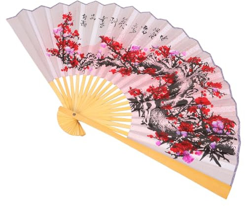 BESTonZON Chinese Style Paper Fan Decorations Large Wall Hanging Decorative Home Accessory