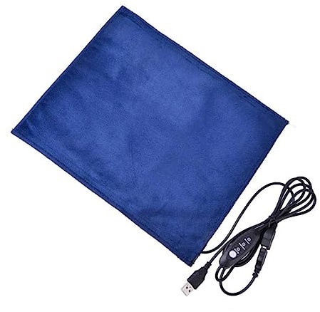 Kisangel Usb Electric Blanket Dog Heating Pad Pet Blanket Constant Temperature Pet Heating Mat for Puppies and Cats