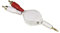 Hama Roll-Up-Adapterkabel Klinke, 3,5 mm - 2 Cinch, max. 1,35 m