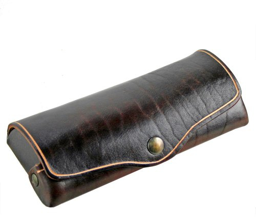 Mika Brillenetui Leder 16 cm