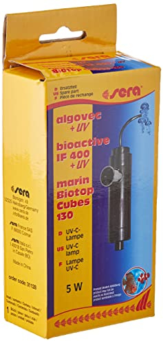 Sera UV-C-Lampe 5 W für Marin Biotop LED Cube 130, Silber