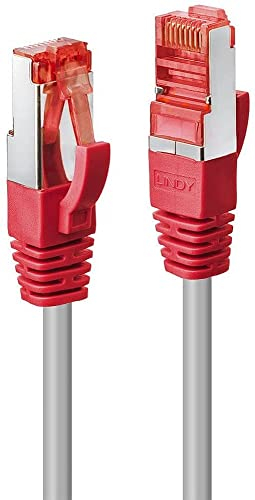 LINDY 47843 15m Crossover Cat.6 S/FTP Netzwerkkabel, grau