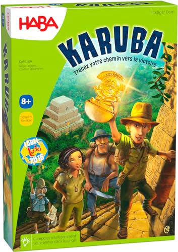 HABA 300933 Karuba – Abenteuerspiel – 8 Jahre ab ( French Version)