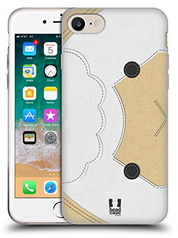 Head Case Designs Schaf Tier Flicken Serie 1 Gel Handyhülle Hülle [Militärischer Schutzgrad] Kompatibel mit Apple iPhone 7/8 / SE 2020 & 2022