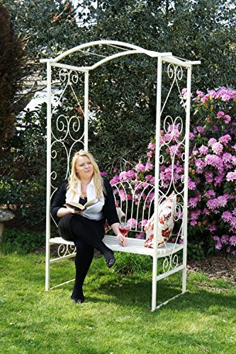 Black Country Metal Works Adalyn Summer Garden Arbour Bench