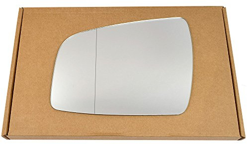 Less4spares Wing Mirror Glass Left Compatible with Vauxhall Zafira B 2009-2014 STICK-ON Passenger Near Side with Blind Spot