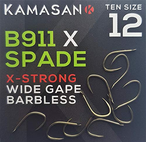Kamasan B911-X Spade Size12 10x20pk Size 12