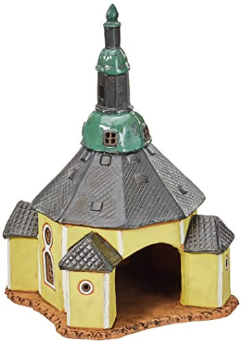Dekohelden24 Keramik- Lichthaus - Seiffener Kirche - HandArt