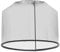 Outsunny Moustiquaire cylindrique pour Parasol 3 m diamètre avec Fermeture éclair et lestage Noir