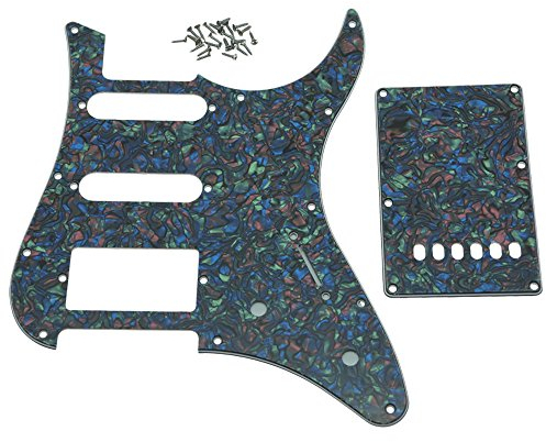 KAISH Gitarren-Pickguard und Tremolo-Abdeckung, passend für Yamaha Pacifica Gitarre, Abalone Pearl