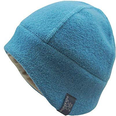 PICKAPOOH Kinder/Damen/Herren Mütze Milan Bio-Wollwalk Sky Blue Gr. 60