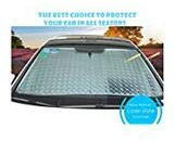 CDGroup Parasol Completo para Parabrisas Salpicadero, Excelente Protector para Coche contra UV Rayos Calor Manteniendo Su Vehículo Fresco, Láser Reflectante, Fácil de Utilizar y Guardar, 140 * 70cm