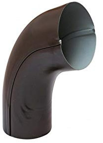 T.E.G. METALLI S.R.L. Curva Gomito 72° per Pluviale Grondaia Varie Misure e Materiali (Lamiera/Testa di Moro, 80)