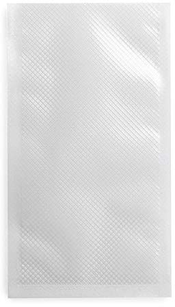 Allpax Vakuumbeutel 10 x 18 cm, 100 Stück, extra dicke Kunststoffbeutel zum Vakuumieren von Lebensmitteln, mikrowellengeeignetes Verpackungsmaterial, passend für alle Vakuumiergeräte