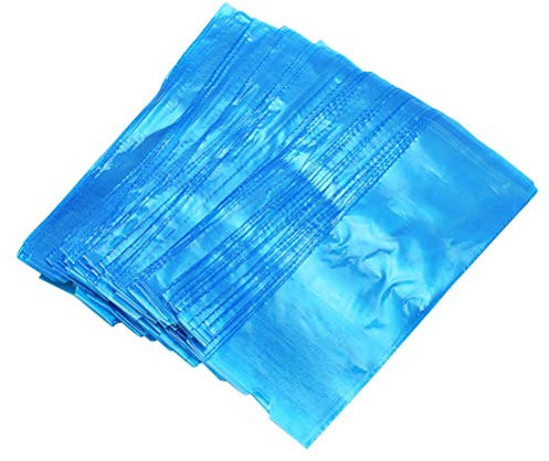 Supvox 200 Stücke Einweg Tattoo Tasche Clip Cord Sleeves Cover Bags Tattoo Maschine Zubehör Tattoo Maschine Sleeve Tasche (Blau)