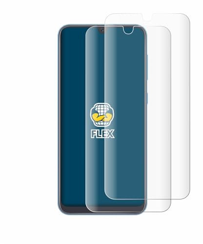 BROTECT 2 Stück Full-Cover Schutzfolie für Samsung Galaxy A40 Full-Screen Displayschutz-Folie [3D Curved, Anti-Fingerprint, Kristall-Klar]
