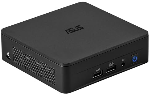 ASUS NUC 13 Pro Barebone Desktop-PC (Intel Core i7-1370PE, vPro, Intel UHD Graphics, kein Speicher, kein Speicher, kein Betriebssystem, kein Netzkabel enthalten)
