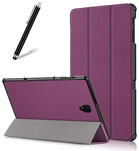 Artfeel - Funda para Samsung Galaxy Tab A 10.5 (2018) T590/T595, Carcasa Delgada y Ligera de Piel con Soporte de Tres Solapas, función de Encendido y Apagado automático, Funda Protectora con Tapa
