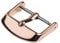 Archer Watch Straps - Acier Inoxydable PVD Boucle De Remplacement - Or Rose Poli, 21mm