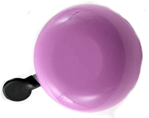 Ding Dong Fahrradklingel CBK-MS lila/Flieder Ø 80 mm Fahrrad Klingel XXL Glocke