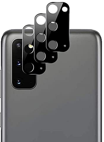 UZWZW 3 Pack Camera Lens Protector for Samsung Galaxy S20 5G / 4G | 9H Hardness Tempered Glass, Easy to Install, Anti-Scratch, No Bubbles, Anti-Shatter, Case Friendly, Works with Flashing