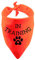 LEVLO Lustiges Hundehalstuch im Training, dreieckig, bedruckt, Haustierschal, Aufgabe, trainierte Hilfe, Hundeschal (im Training)