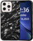 AKABEILA Case for iPhone SE 2022/SE 2020/8/7/6 Case 4.7 Inch Water Ripple Pattern TPU Phone Case Slim Shockproof 3D Non-Slip Glitter Sparkle Glossy Cover Black