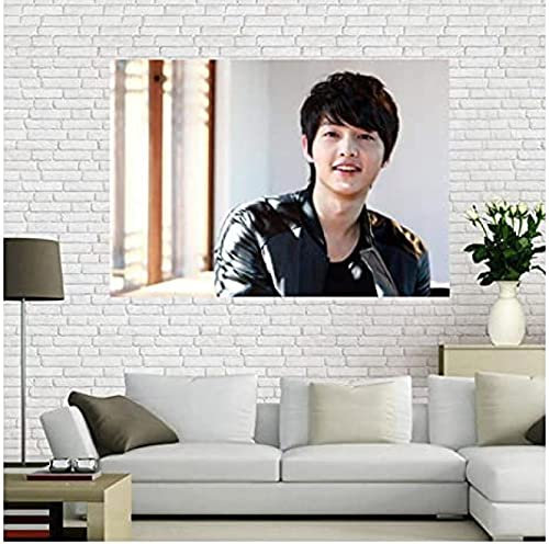 Poster Song Joong Ki Schauspieler Star Poster Porträt Bilder Poster Und Drucke Kunst Wand Leinwand Malerei Home Decor 50X70Cm Kein Rahmen