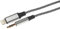 Maplin Lightning to 3.5mm Aux Stereo 3 Pole Jack Plug Braided Cable, 1m Silver