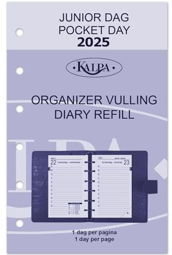 Tasche Planereinlagen Wöchentlich NL EN 2025