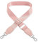 Schultergurt für Handtasche Laptoptasche - Rosa [Metallfarbe: Silber] - Länge verstellbar 89-142 cm - Breite 3,8 cm - Ersatz Gurt Band Schulterriemen Strap Umhängegurt für Laptoptasche