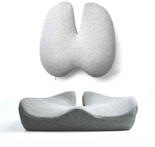 ORTHOBACK® Orthopädisches Comfort-Set: Sitz- & Rückenkissen