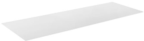 OSALADI Acrylic Light Diffuser Panel Ceiling Lampshade Plate for Pendant Lighting High Light Transmittance Milky White Sheet Easy to Install for Soft Lighting