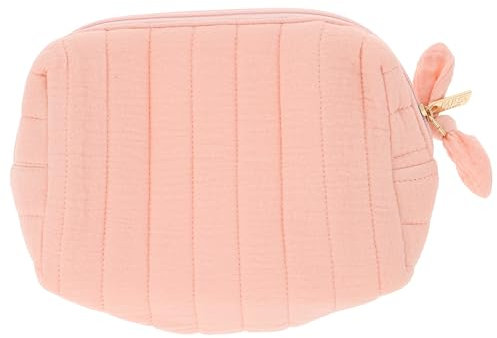 PARSA Beauty Kulturtasche (Musselin) – Kulturbeutel Damen und Herren zur Aufbewahrung von Kosmetikartikeln