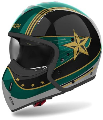 AIROH J 110 COMMAND MINT GREEN GLOSS XXL