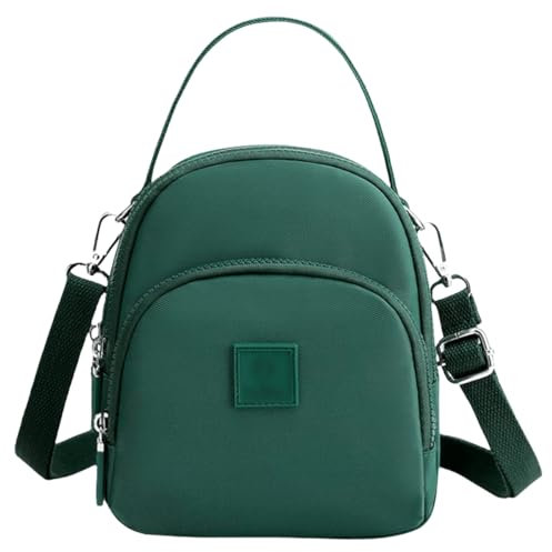 FAVORTALK Leichte Nylon Umhängetasche Damen Wasserdicht - Grün Crossbody Taschen Umhängetaschen Kleine Handytasche Schultertasche B02404