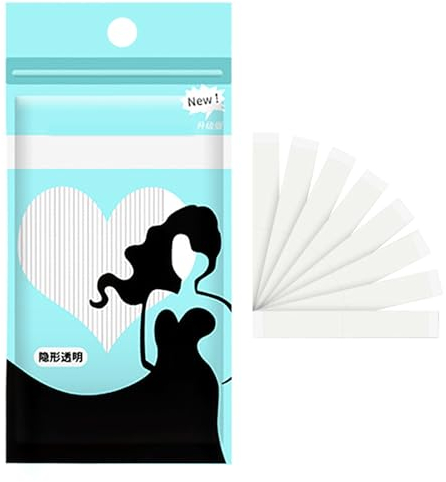 Doppelseitiges Klebeband Kleidung,108 Pcs Fashion Tape,Doppelseitiges Klebeband Haut,Body Tape for Transparent Color,für Mode Körper Clothing Zubehör Abendkleidung Tape