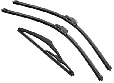 ScheibenwiScher Für Mini Für One Für Cooper SD Hatch Für F55 F56 2013-2019 Auto-Scheibenwischer Heckwischer Weichgummi-Frontscheibe Wischerblätter