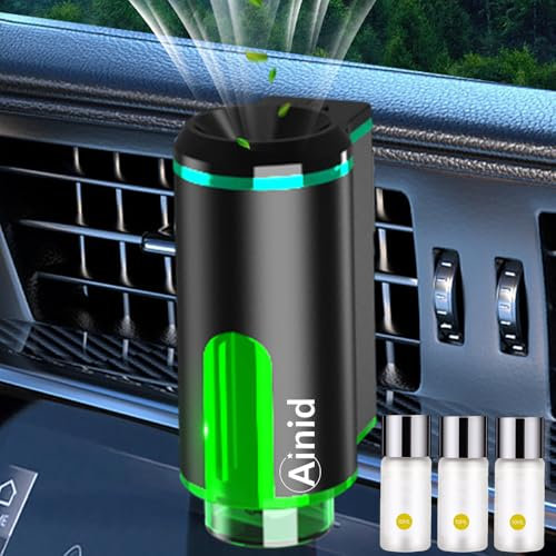 Ainid Smart Car Aromatherapy Machine | Aromatherapy Scent Diffusers & Humidifier with 3 Adjustable Modes